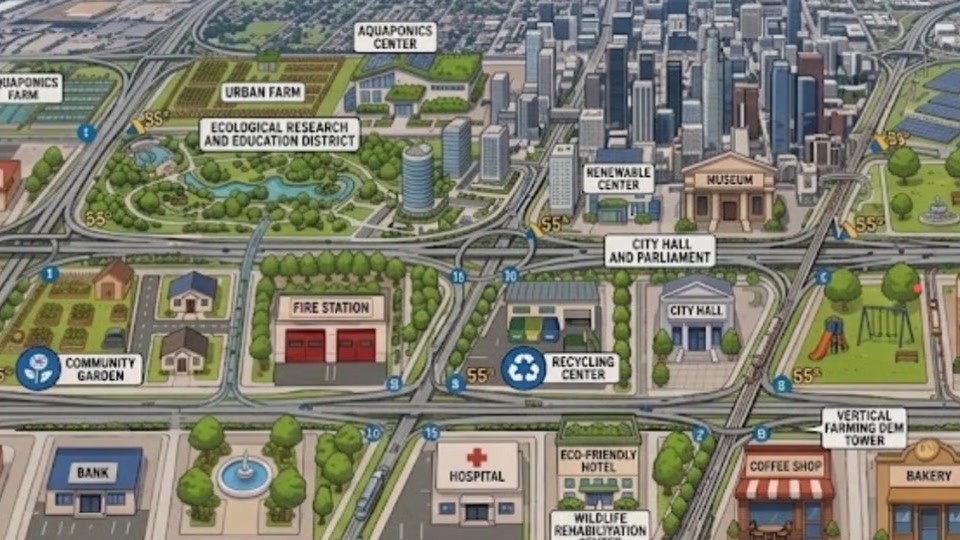 Welcome to the Future: GREENGRID City Unveiled!