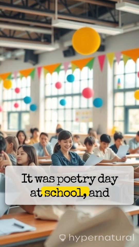 school poem