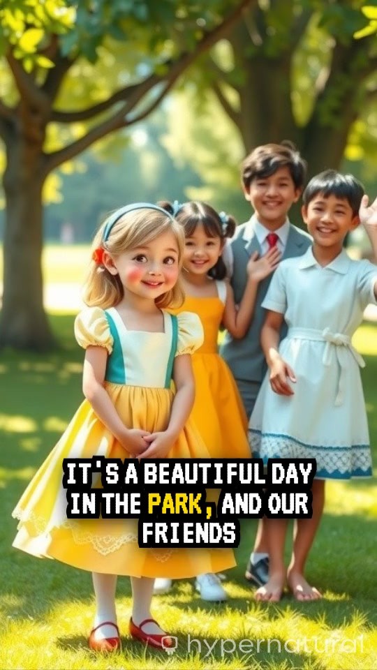 Kids Playing Fun Games Together