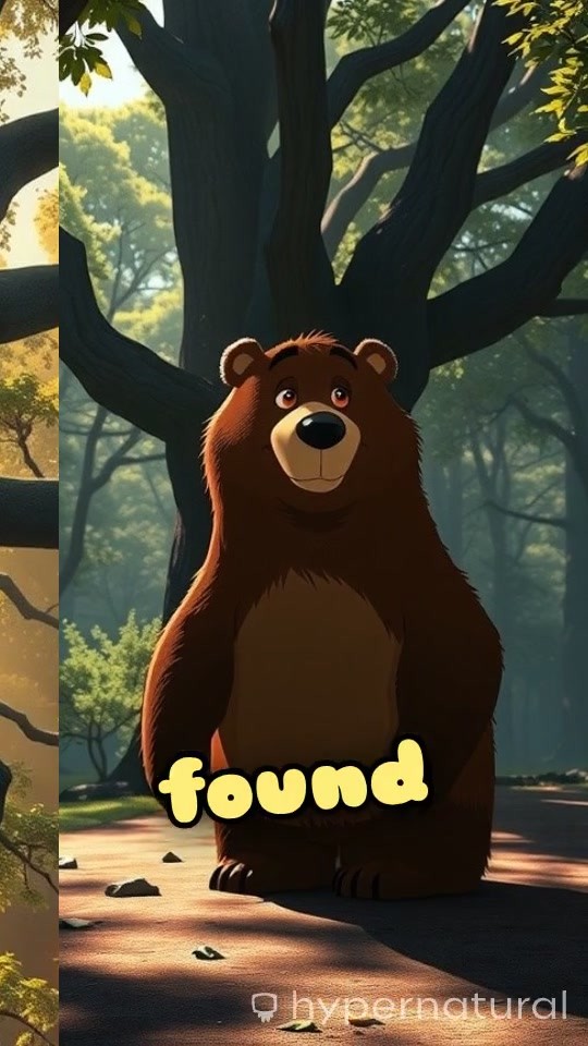 The Bear Stuck in the Tree