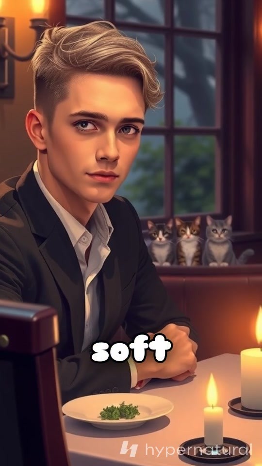 A Romantic Dinner with Sweet Conversations