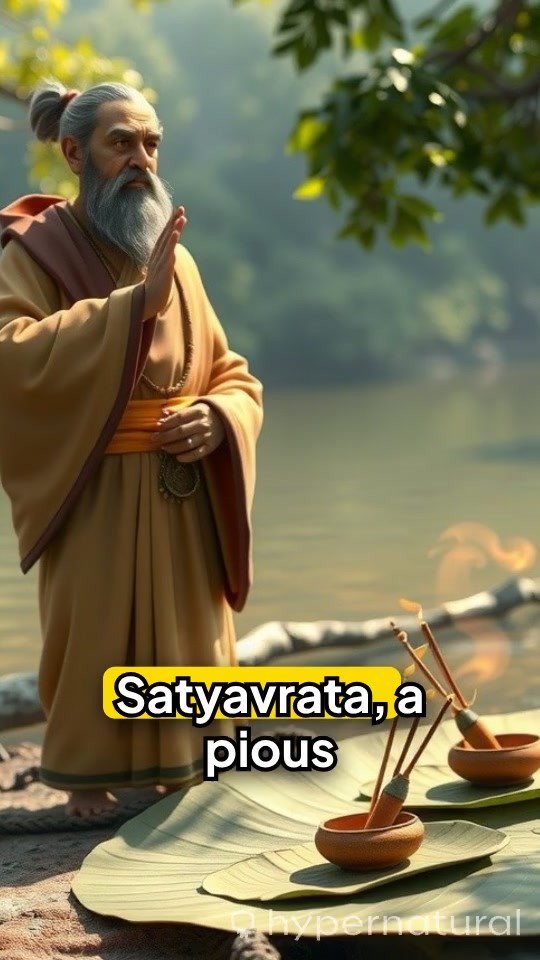 The Matsya Avatar: Lord Vishnu's Rescue from the Great Flood