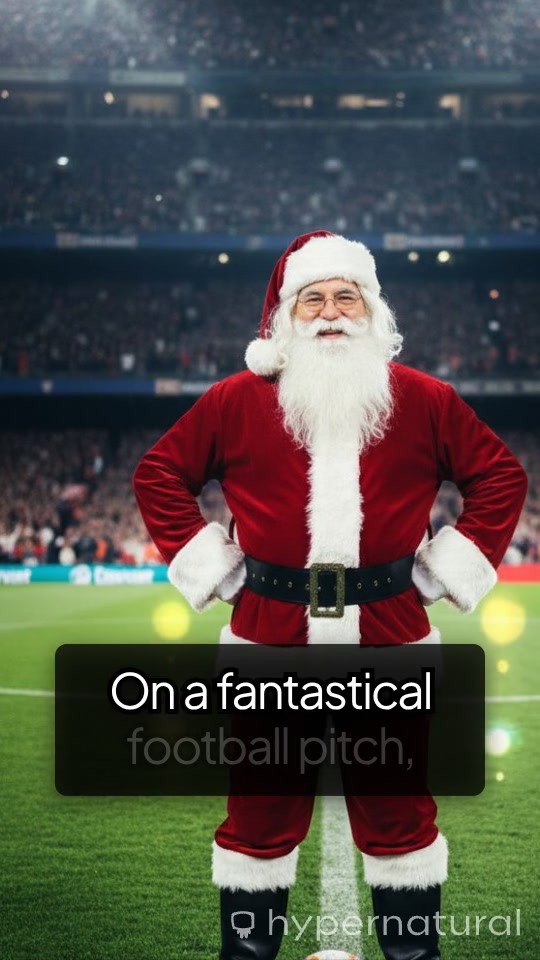 Santa Claus vs. Abraham Lincoln: A Surreal Football Showdown