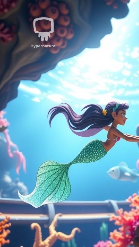 Luna: The Mermaid Who Helped Everyone