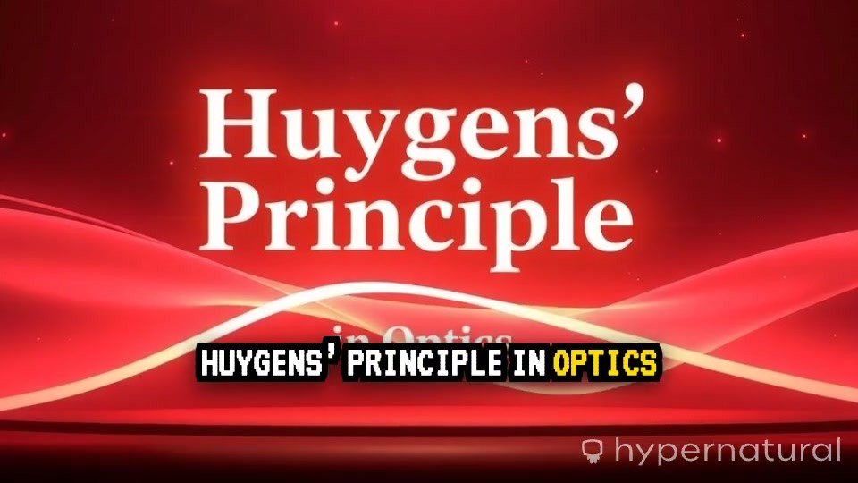 Huygens' Principle in Optics