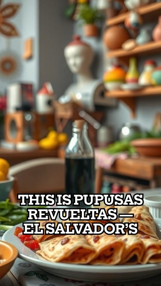Irresistible Pupusas Revueltas: El Salvador's Comfort Food!