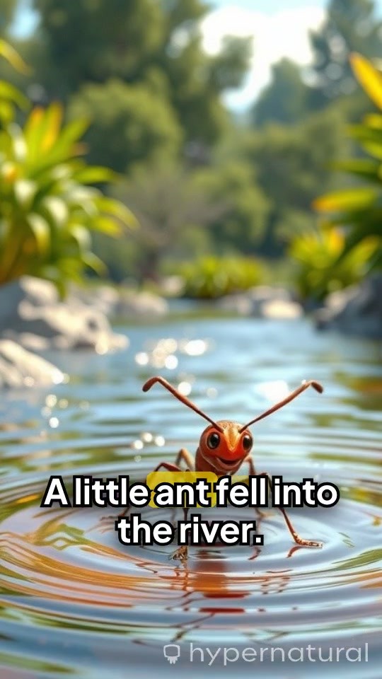 The Kindness of Friends: The Ant and the Elephant