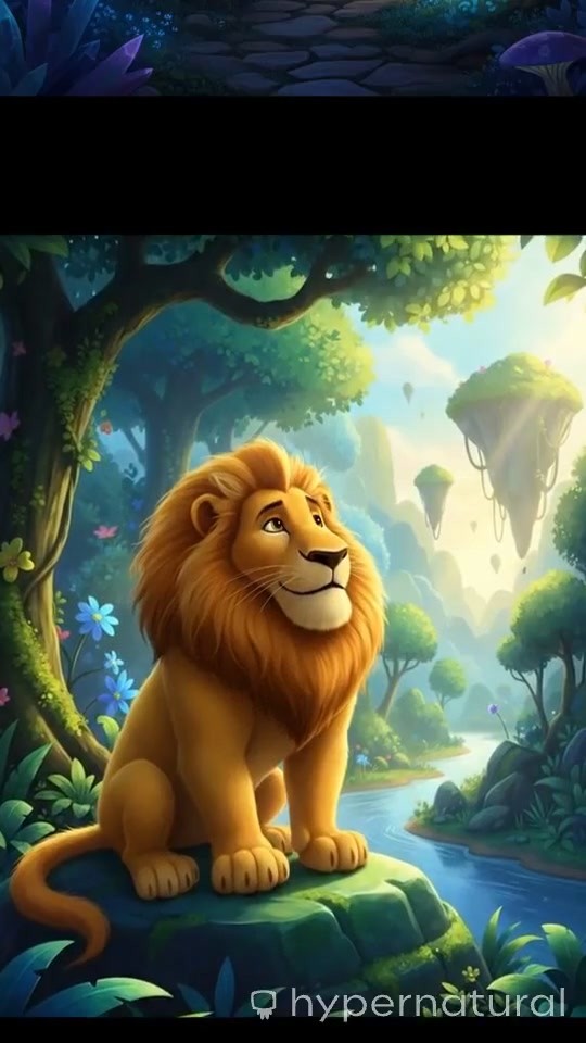 The Friendly Lion and the Lost Boy