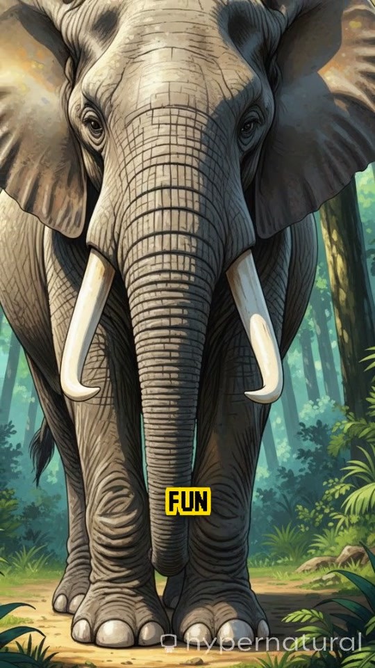 Jungle Playtime: An Elephant and Giraffe Adventure