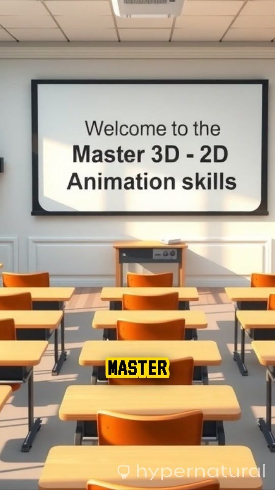 Master 3D & 2D Animation Skills Course