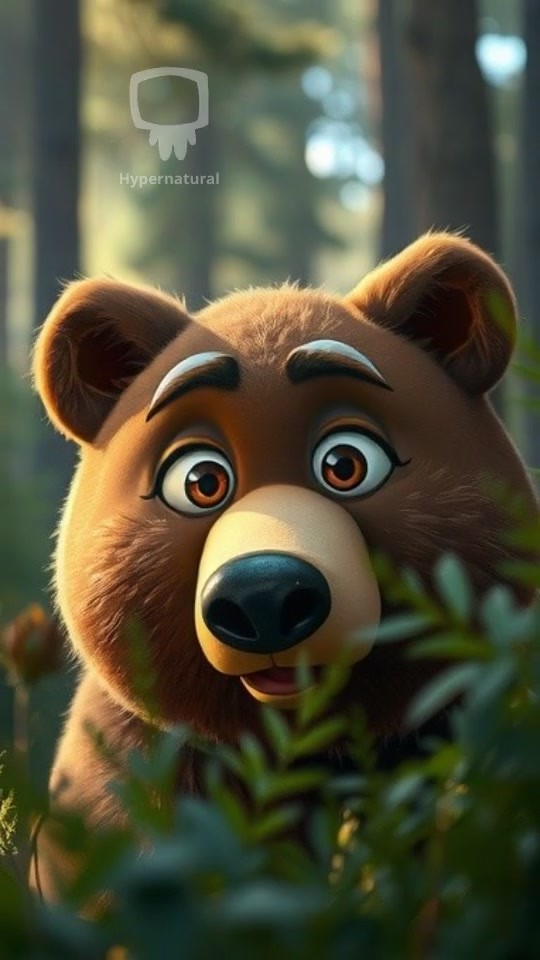 Meet Bruno: The Friendly Plush Bear!