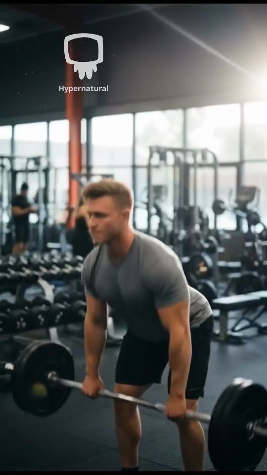 James Lifting Weights in the Gym (copy)
