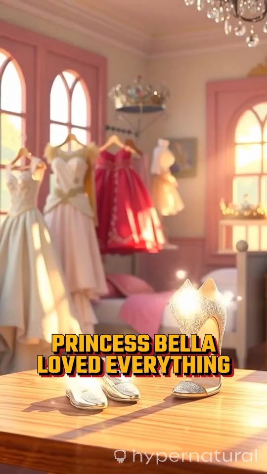 Princess Bella's Glittering Adventure in the Magical Surprise Room!