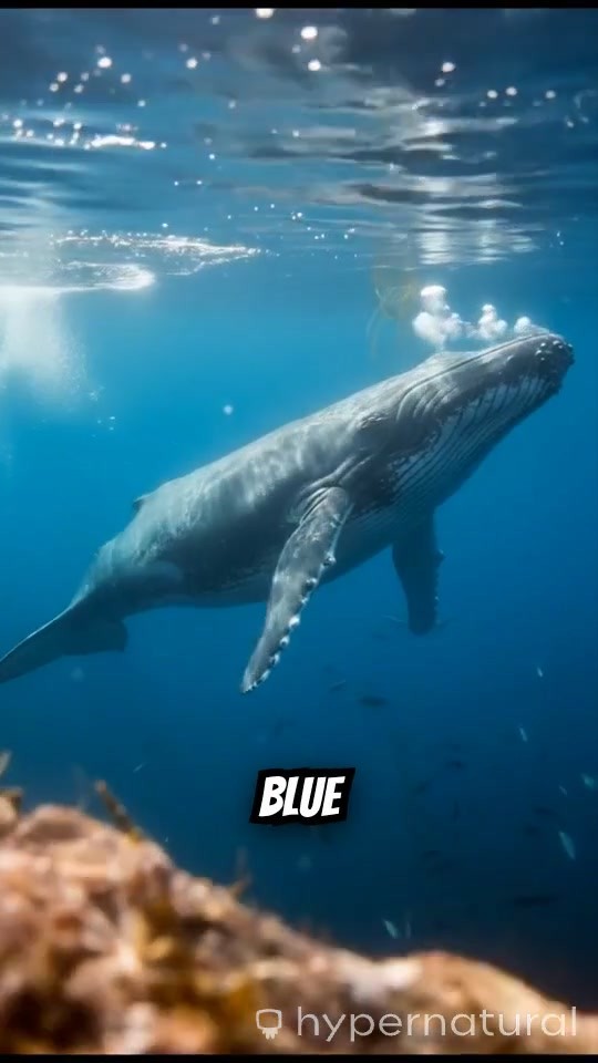 Majestic Blue Whale: A Deep Ocean Journey
