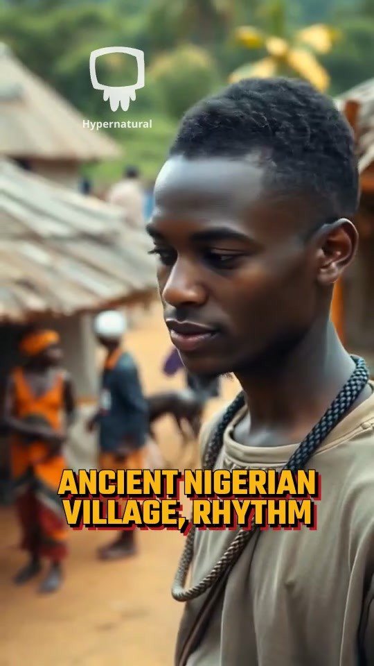 The Beat of Nigerian Village Drummers