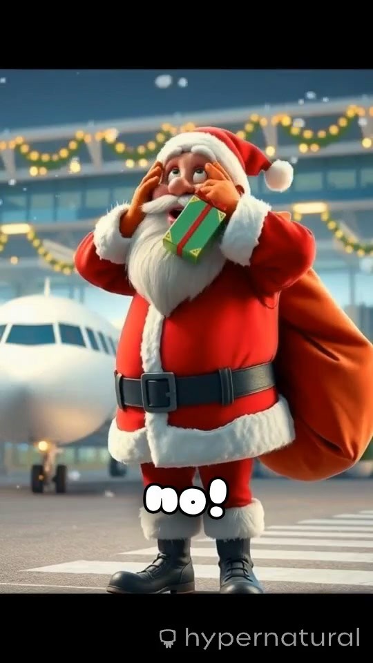 Santa's Last-Minute Holiday Escape!