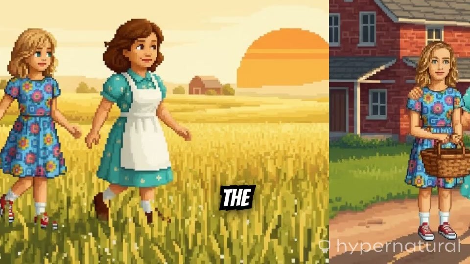 Grandma's Farm Tales: A Day with Nature