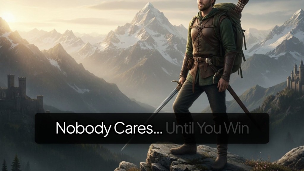 Nobody Cares… Until You Win