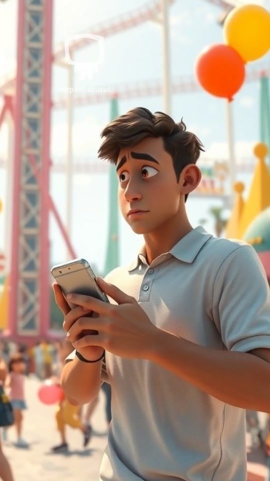 First Time at the Amusement Park 🎢 (copy)