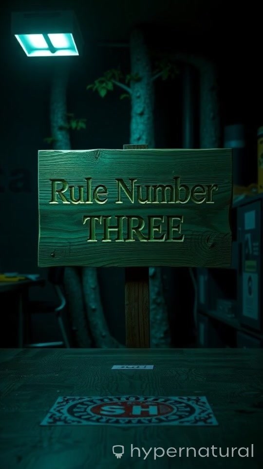 Rule Number Three: The Freezer's Knock