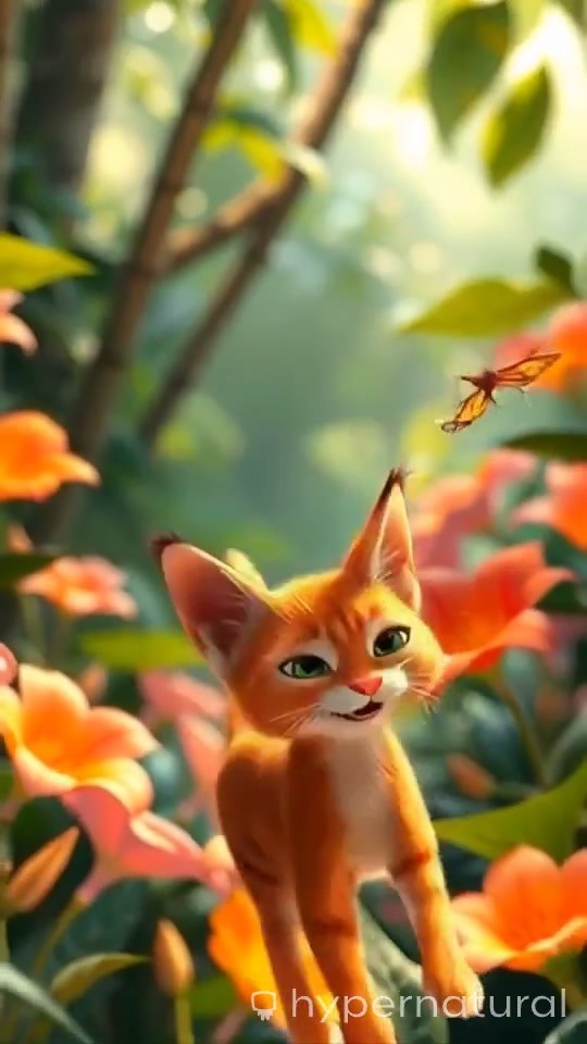 Lost in the Garden: A Kitten's Journey Home