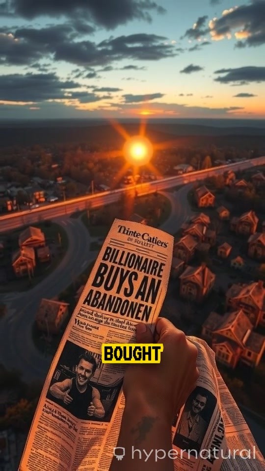 The Mysterious Billionaire Who Bought an Abandoned Town