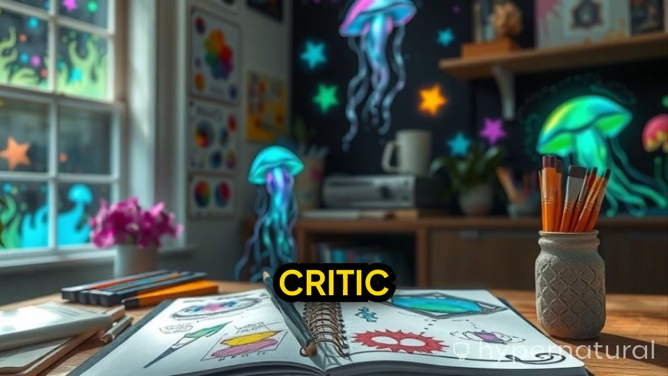 🎨 Unlocking Your Creative Spirit: A Time-Out for Your Inner Critic! 🎯