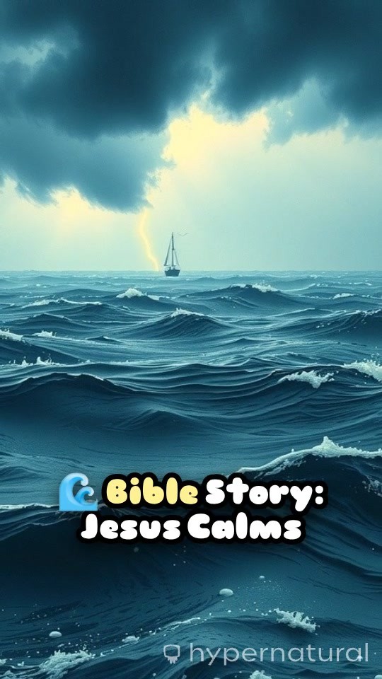Jesus Calms the Storm: A Miracle on the Sea