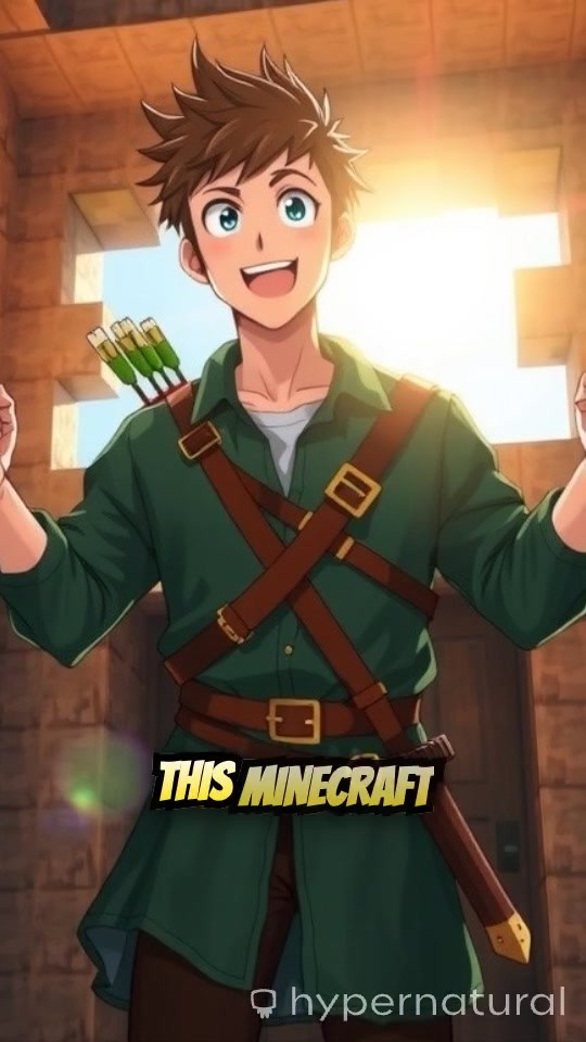 Spider-Man Explores a Beautiful Mountain Lake in Minecraft