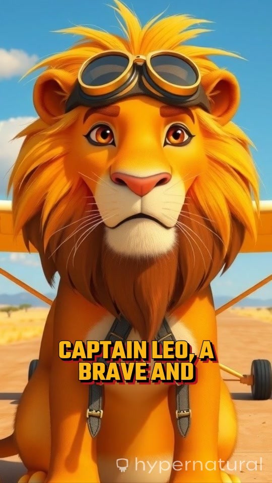 Lion Pilot: Soaring Above the Game Park