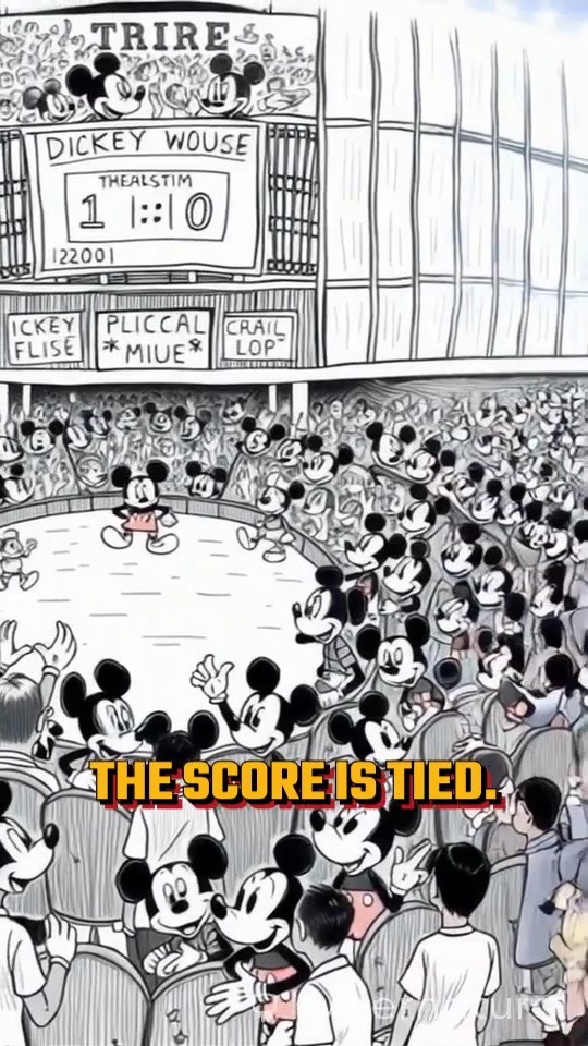 Mickey's Winning Goal in the Final Moments