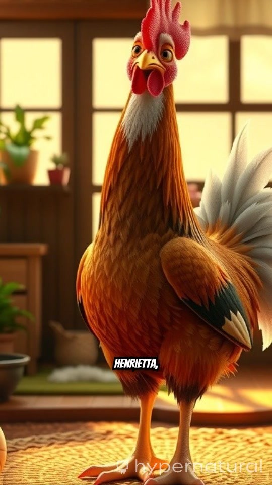 A Day in the Life of Henrietta the Sassy Hen