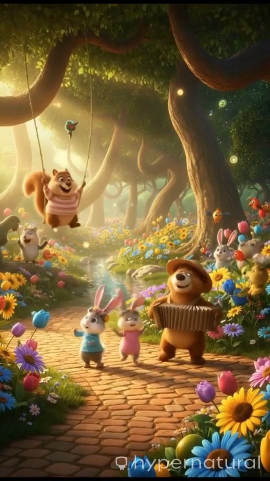 Little Boy and Pug Playtime in the Park