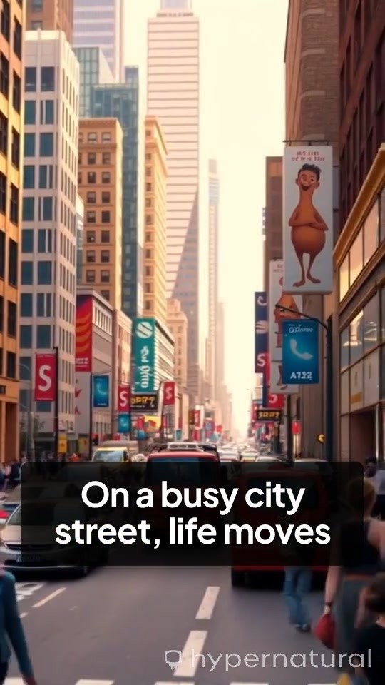 Cat Transporting Kittens Across the Road