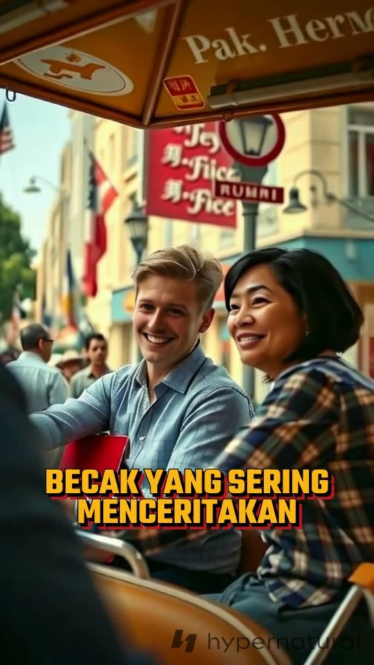 Stand-Up Comedy on Three Wheels: Pak Herman's Viral Becak Stories