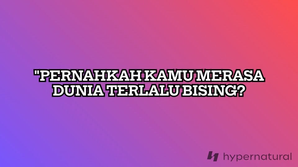Lima Cara Mencapai Ketenangan Batin di Tengah Bisingnya Dunia