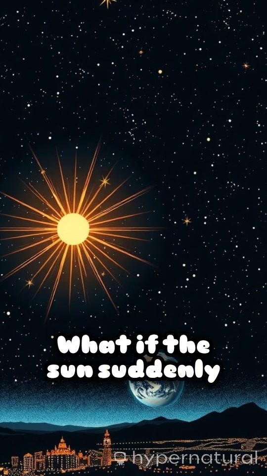 What If the Sun Disappeared?