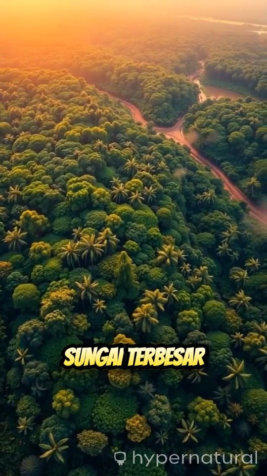 Keajaiban Sungai Amazon: Sungai Terbesar dan Kehidupan yang Tersembunyi!