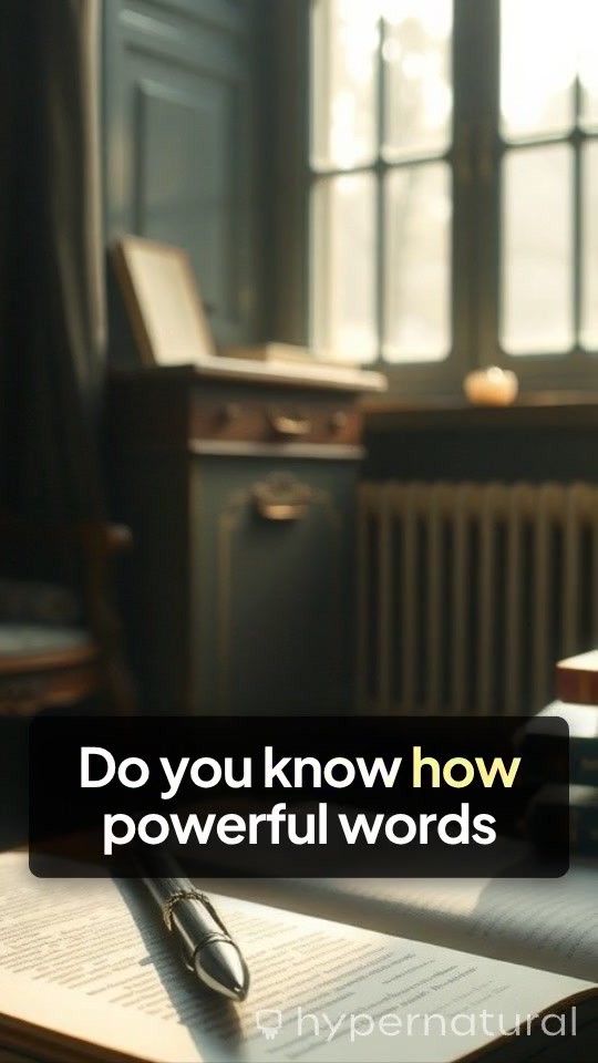 The Power of Words: Shaping Our Thoughts and Lives