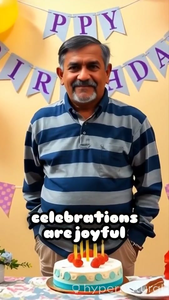 Celebrating Sunil: Joyful Birthdays and Cherished Memories
