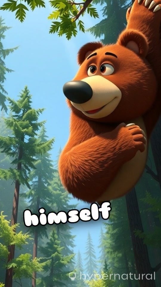 The Bear Stuck in a Tree