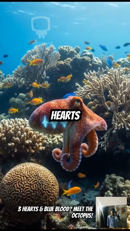 3 Hearts & Blue Blood? Meet the Octopus!