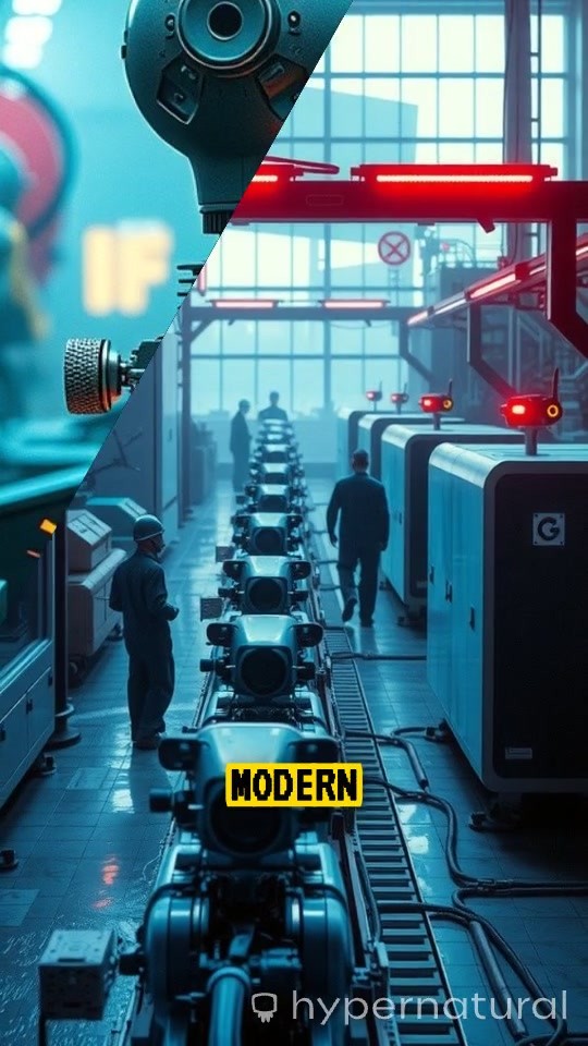 Cinematic Symphony of Industrial Might