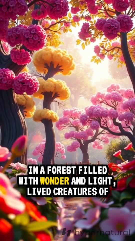 Whimsical Forest Friends: A Pixar Adventure