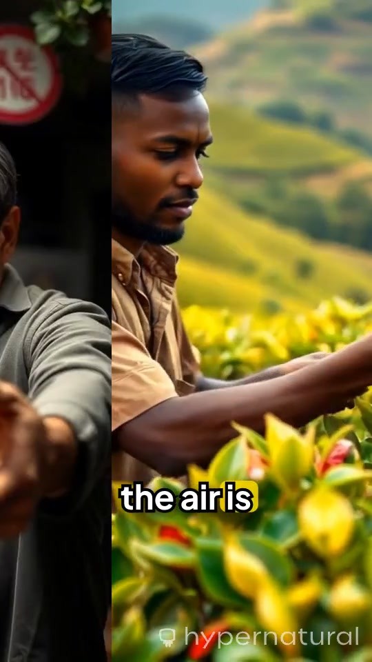 Swirling Tea-Clouds: A Time-Lapse Journey