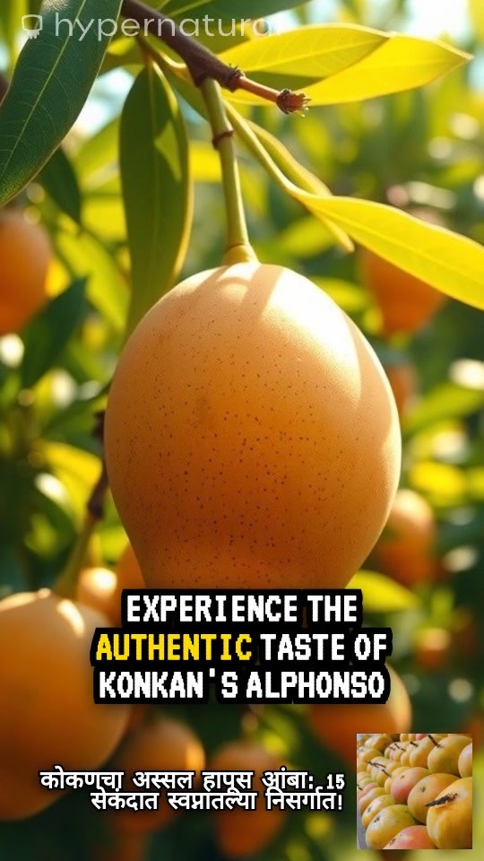 कोकणचा अस्सल हापूस आंबा: 15 सेकंदात स्वप्नातल्या निसर्गात!