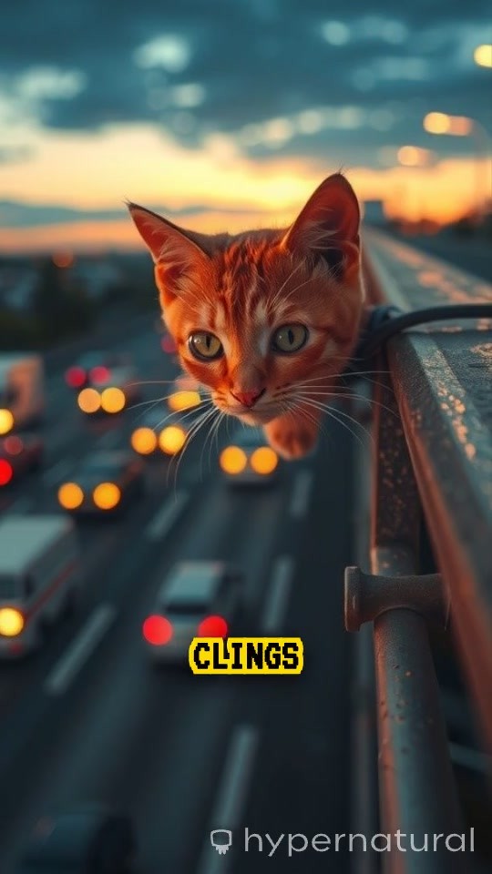 Cat on the Bridge: A Desperate Rescue