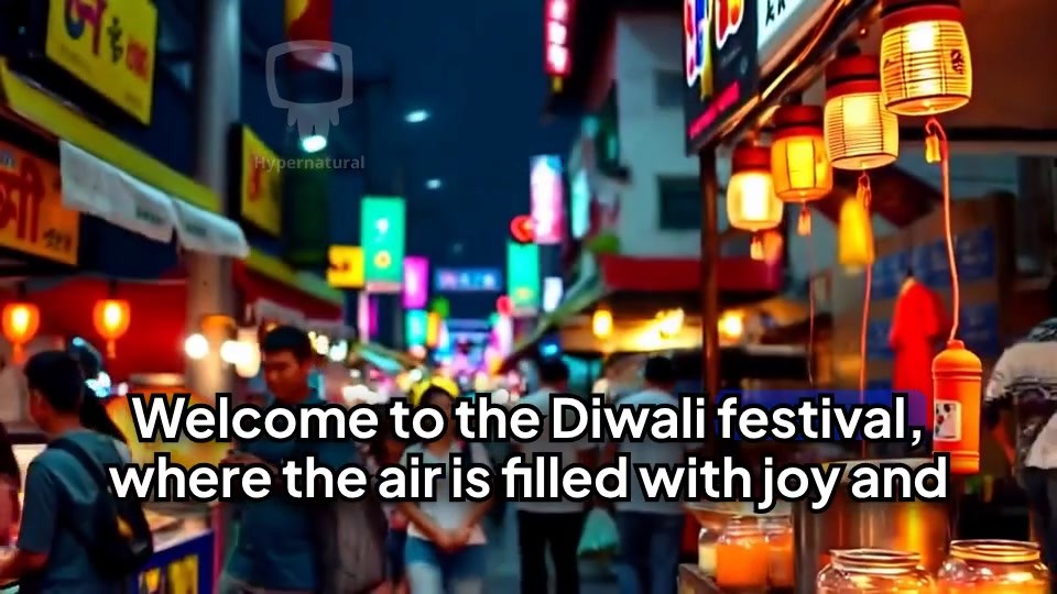 Diwali Magic: A Cartoon Celebration!