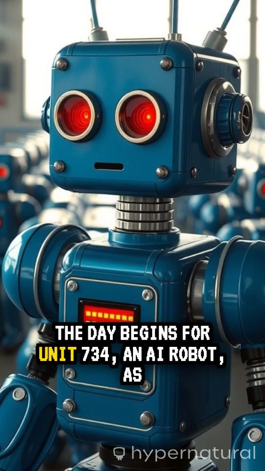 A Day in the Life of an AI Robot