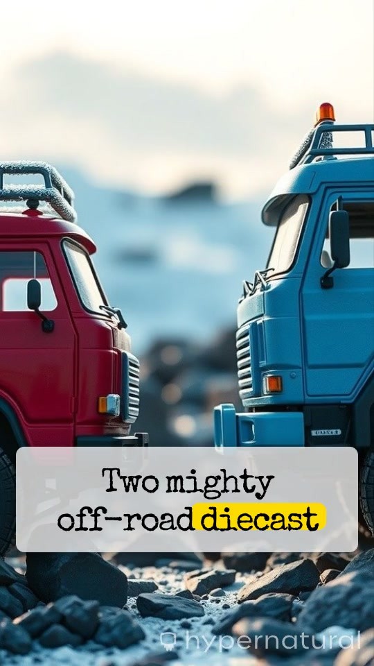 Winter Challenge: Off-Road Trucks Ready to Race